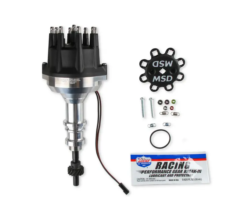 Sbf 302 Pro-Billet Dist W/Small Cap & Steel Gear 1