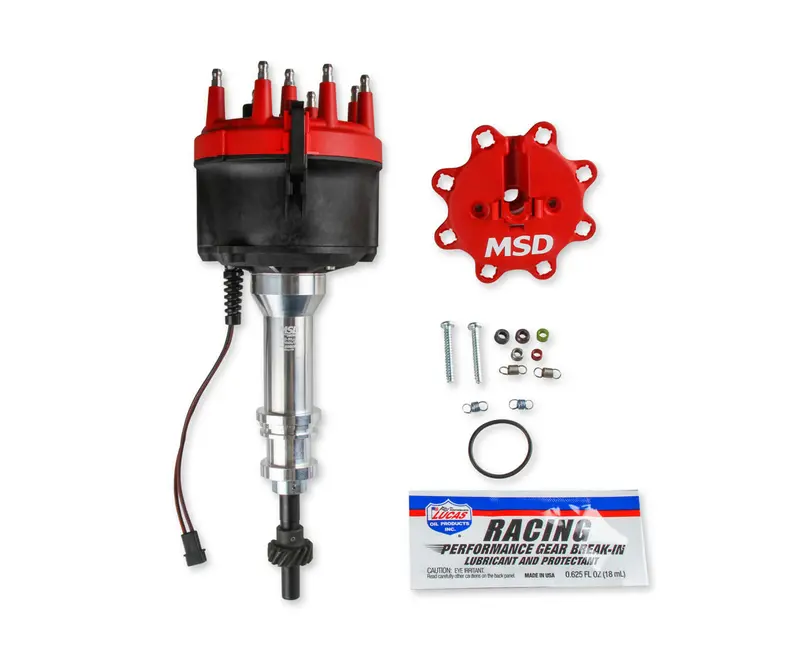 Sbf 351W Distributor W/ Edelbrock  Victor Jr 1