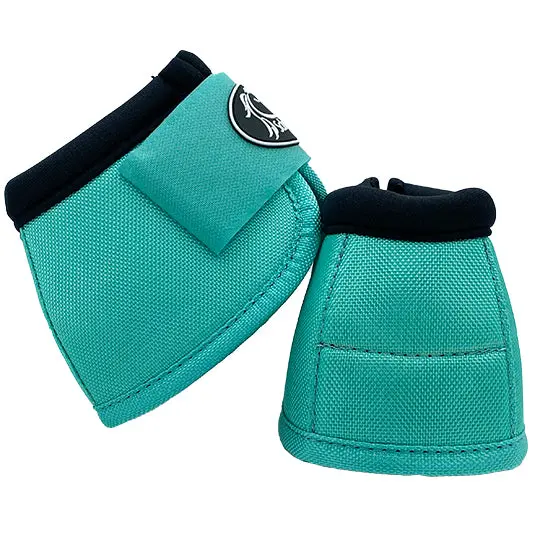 Schulz Equine No-Turn Bell Boots- Mint 1