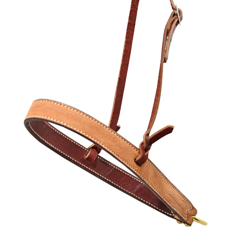 Scott Thomas Saddlery Roughout Tiedown Noseband 2