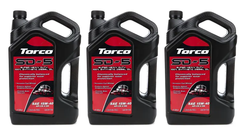 Sd-5 Synthetic Diesel 15W40 Case 3 X 5 Liter 1