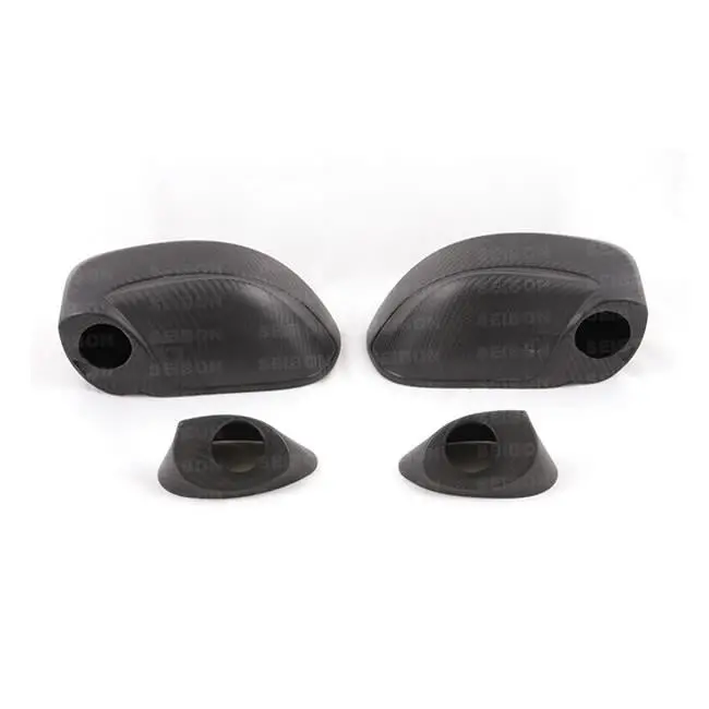 Seibon 09-10 Nissan Gtr R35 Oem Carbon Fiber Mirror Covers 1