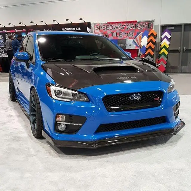 Seibon 2015 Subaru Impreza Wrx/Sti Cw Style Carbon Fiber Hood 1