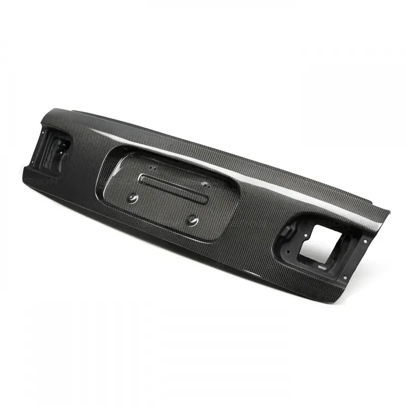 Seibon Oem-Style Carbon Fiber Trunk Lid For 1992-1995 Honda Civic Hatchback 3Dr 1
