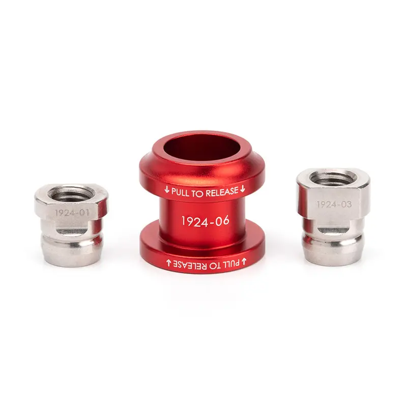 Shift Boot Collar Upgrade (Satin Red Aluminum Finish) 1