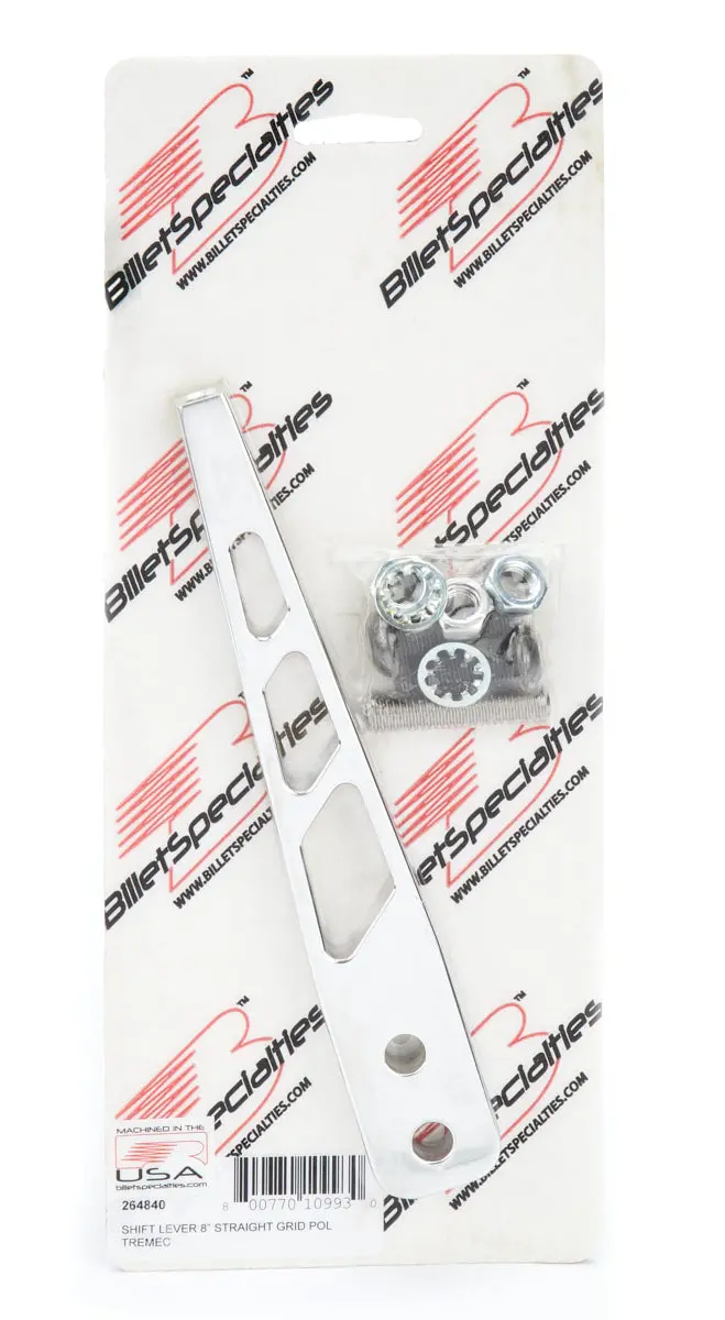 Shift Lever 8In Straight Grid Polished Tremec 1