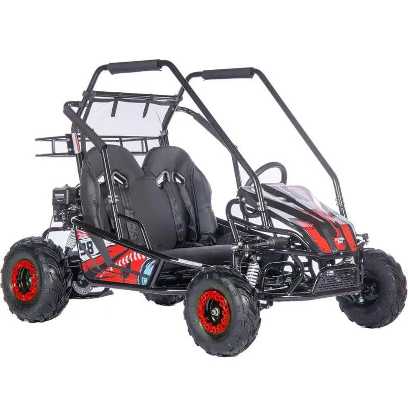 Ships In 2026 - Mototec Mud Monster Xl 212Cc 4-Stroke 2 Seat Go Kart, Full Suspension,  Hydraulic Brakes, Rider Weight Upto 400 Lbs 1