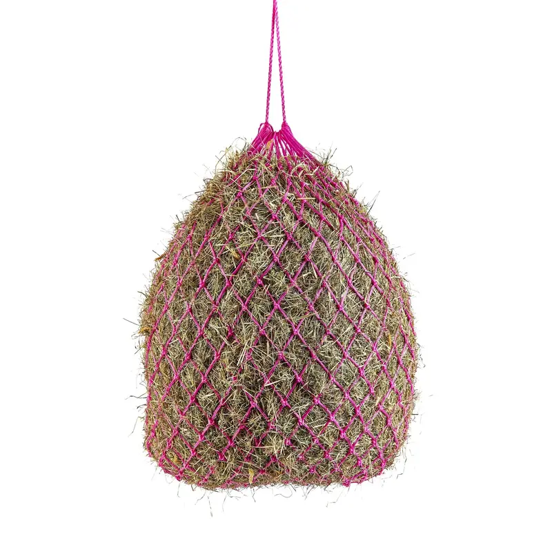 Shires Haylage 40" Hay Net- Pink 1