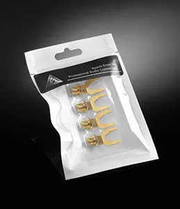 Shunyata Research Stis Interchangeable Speaker Wire Terminations -- (4) 2