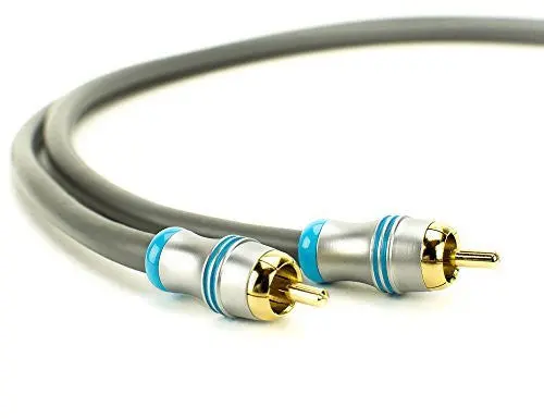 Silverback Subwoofer Cable - 10Ft - Single 1