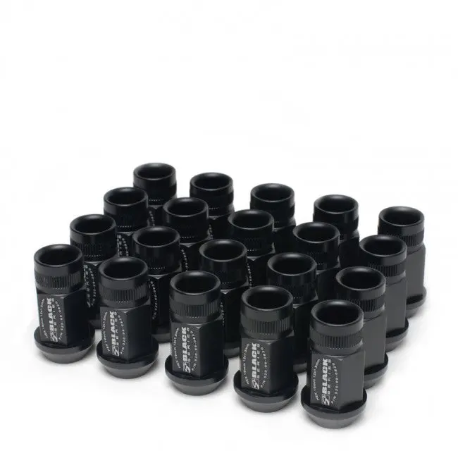 Skunk2 12 X 1.5 Forged Lug Nut Set (Black Series) (20 Pcs.) 2