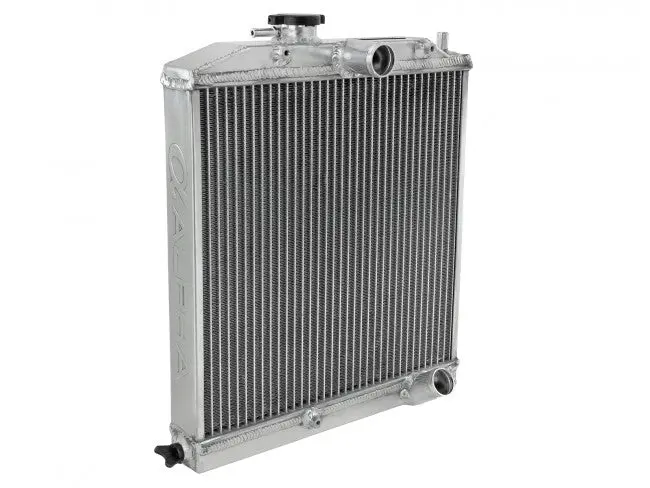 Skunk2 Alpha Series 88-91 Honda Civic/Crx Radiator (Half Size) (Dual Core) 2