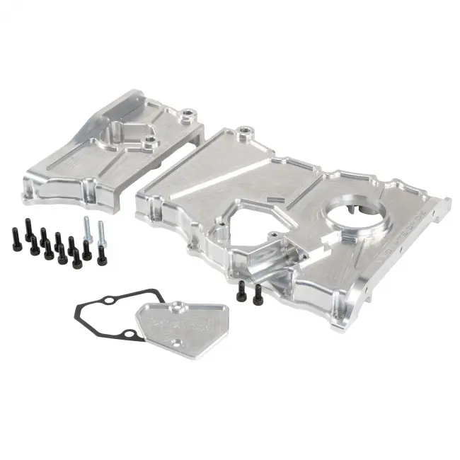 Skunk2 Honda K20 Raw Machined Finish Timing Chain Cover 1