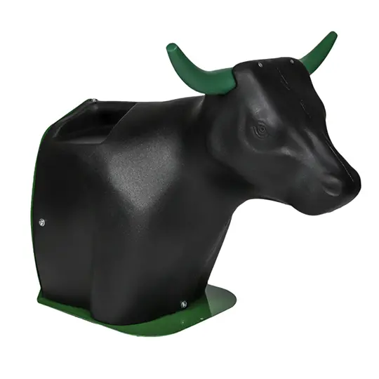 Smarty Black Sidekick Half Body Ground Roping Heading Dummy 2
