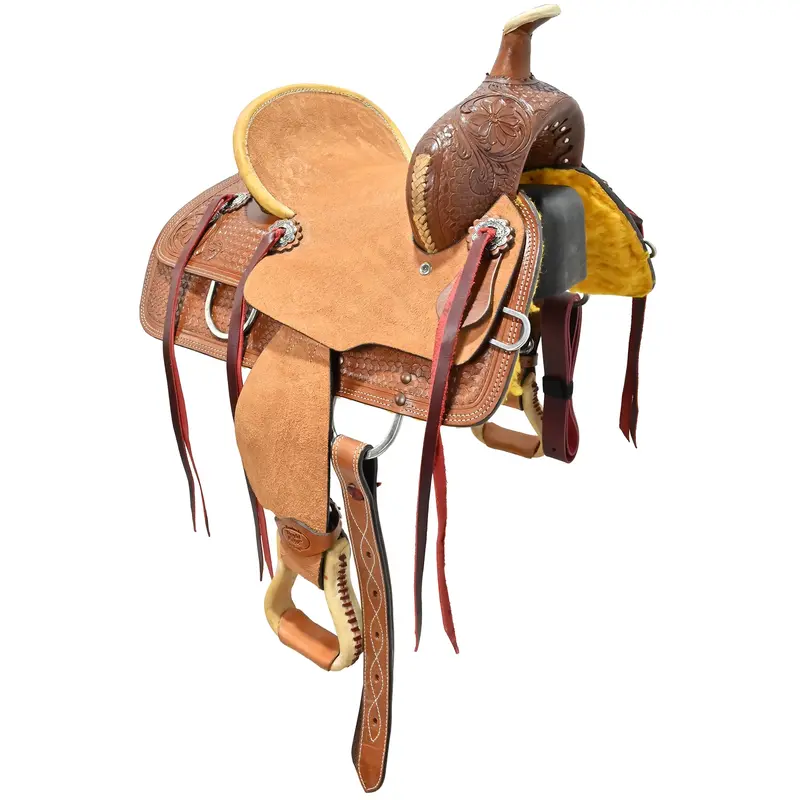 Sold! New! 12" Garrison Youth Saddle By Tough 1 Saddlery 1