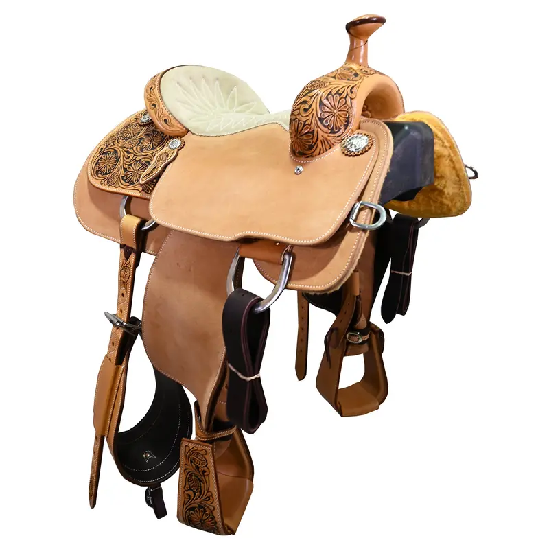 Sold! New! 14" Martin Team Roping Saddle 1