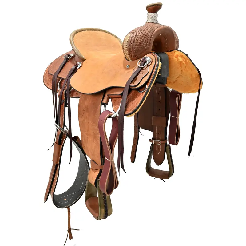 Sold! New! 15" Hr Custom Association Ranch Saddle 1