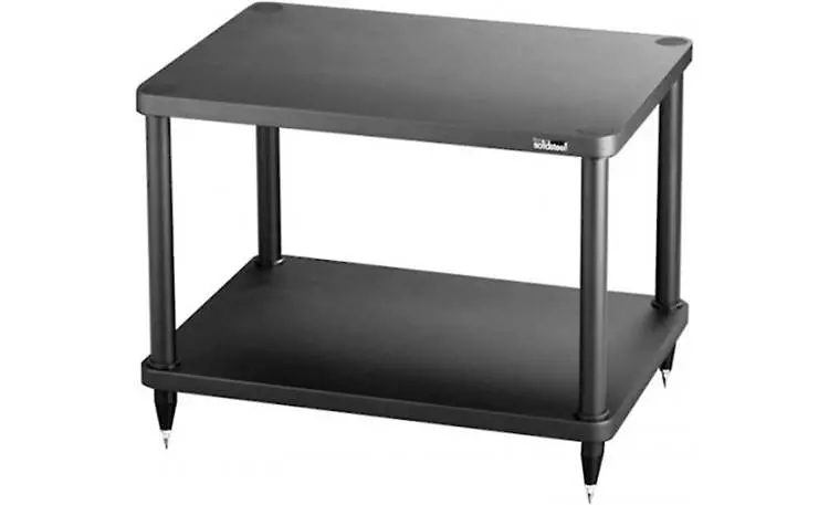 Solidsteel S3-2 Two-Shelf Audio Rack - Black 1