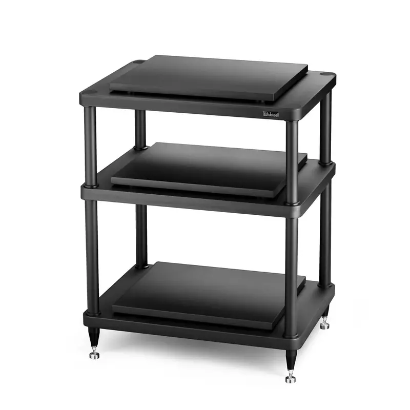 Solidsteel S5 Series Audio Racks - Black 3
