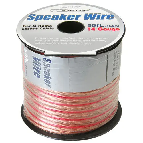 Speaker Cable - 14 Awg Ofc Copper - 50 Ft. Roll 1