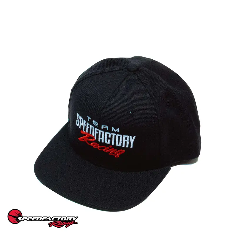 Speedfactory Race Team Edition Embroidered Snapback Flat Bill Hat 1