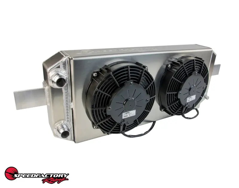 Speedfactory Racing Aluminum Tucked Radiator 1