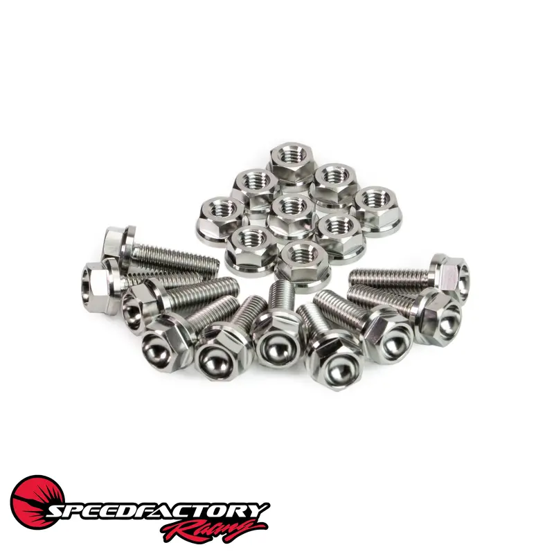 Speedfactory Racing B / D / H / F-Series (Except S2000) Titanium Oil Pan Hardware Kit 2