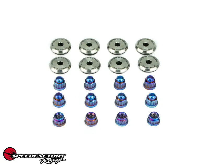 Speedfactory Racing B-Series Vtec Titanium Valve Cover Hardware Kit 2