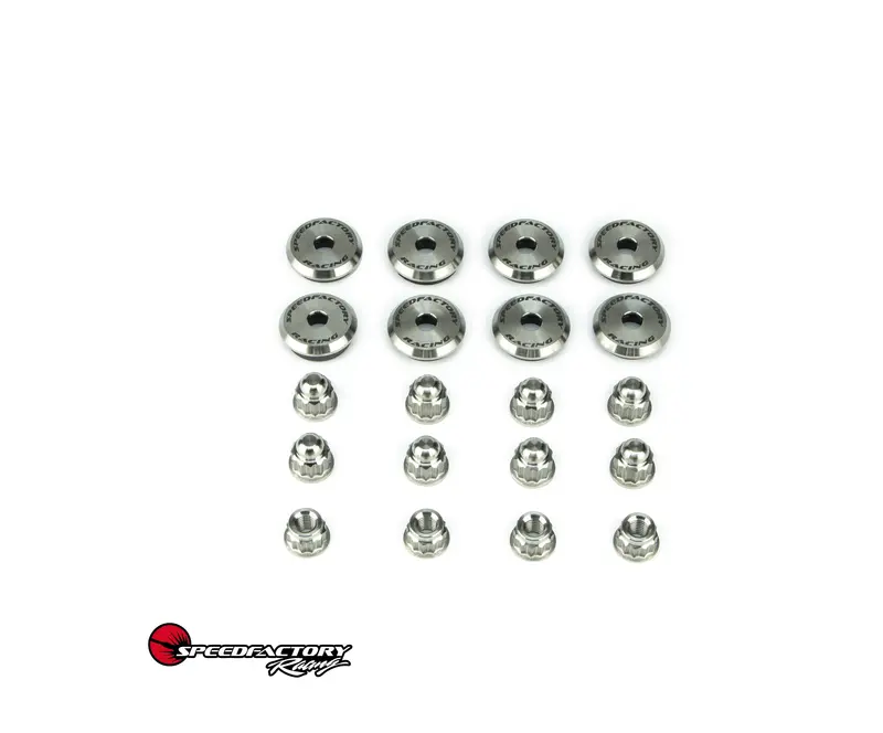 Speedfactory Racing B-Series Vtec Titanium Valve Cover Hardware Kit 2