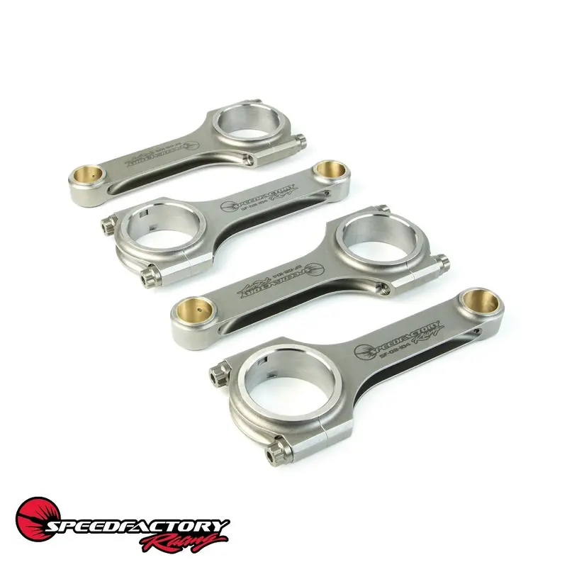 Speedfactory Racing B18a/B/B20 Forged Steel H-Beam Connecting Rods 1