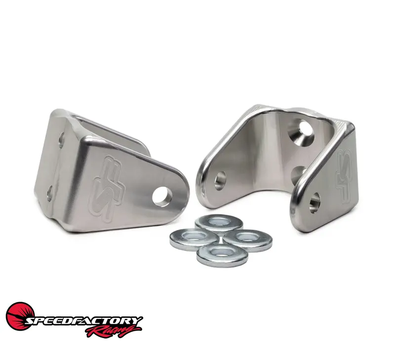 Speedfactory Racing Billet Honda Awd / Fwd Strange Engineering™ Rear Lower Shock Mount Brackets 1