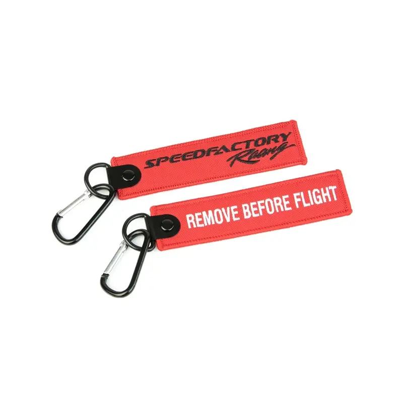 Speedfactory Racing "Flight" Keychains (Red) 1
