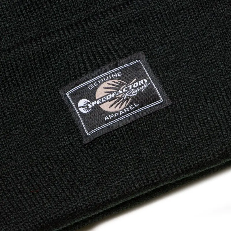 Speedfactory Racing Foldover Knit Beanie - Sewn Patch 2