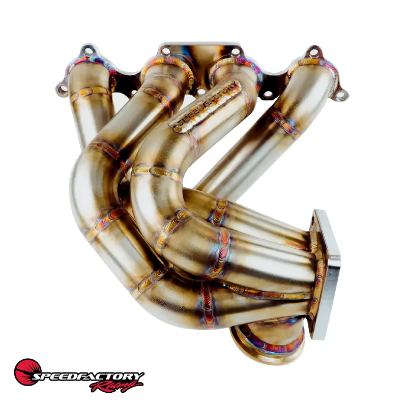 Speedfactory Racing Forward Facing B-Series Outlaw Turbo Manifold 1