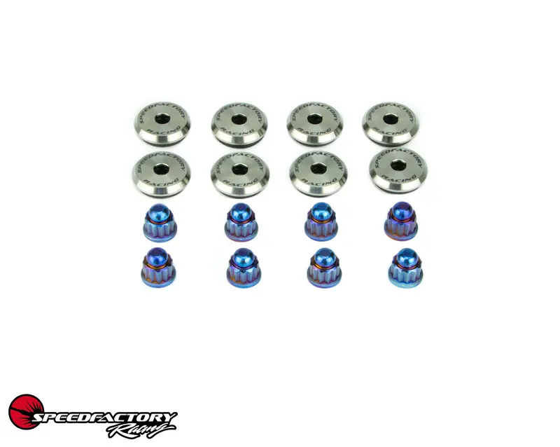 Speedfactory Racing H-Series Vtec Titanium Valve Cover Hardware Kit 1
