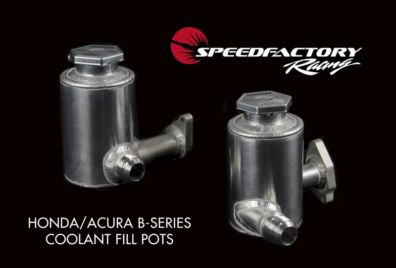 Speedfactory Racing Honda/Acura B-Series Race Cooling System Fill Pots 1
