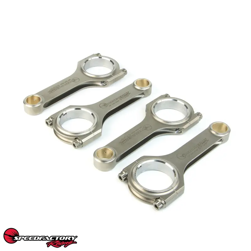 Speedfactory Racing K20a/Z Forged Steel H-Beam Connecting Rods 1