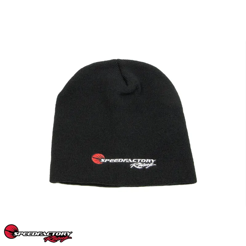 Speedfactory Racing Logo Beanie (Black) 1