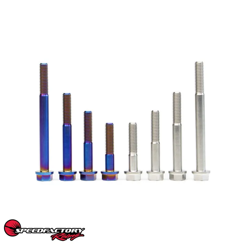 Speedfactory Racing M8x1.25 Titanium Transmission Case Bolts (Single Bolts) 1
