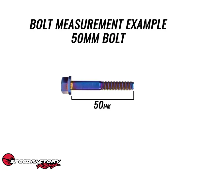 Speedfactory Racing M8x1.25 Titanium Transmission Case Bolts (Single Bolts) 2