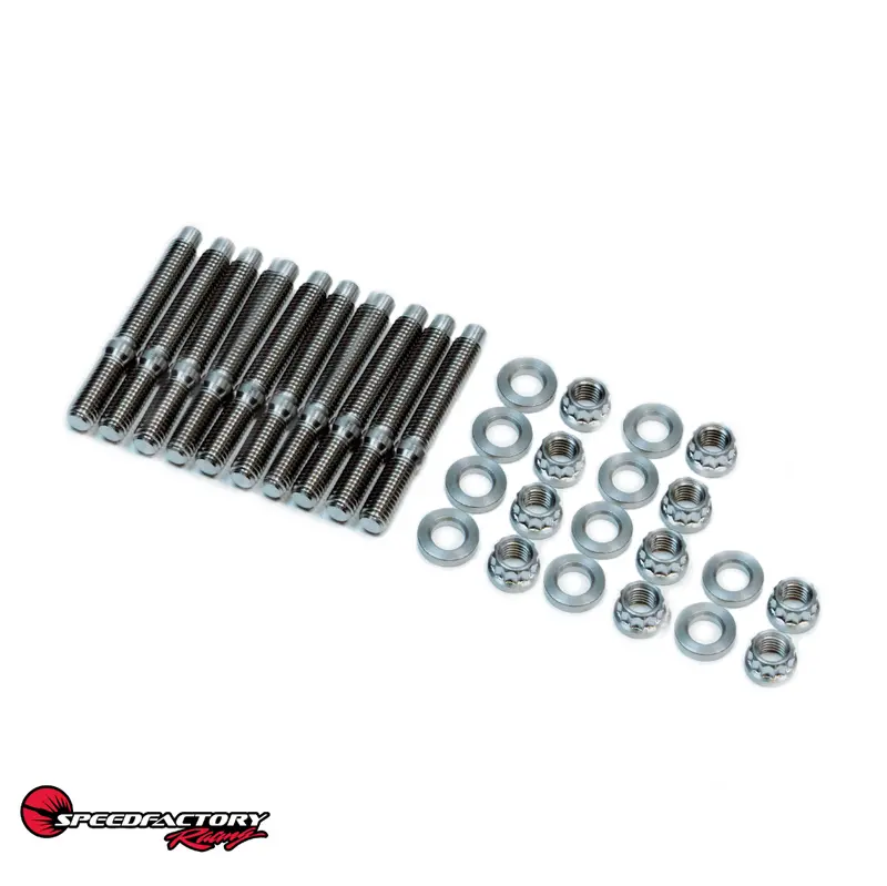 Speedfactory Racing Stainless Steel Intake / Exhaust Manifold Stud Kits 1