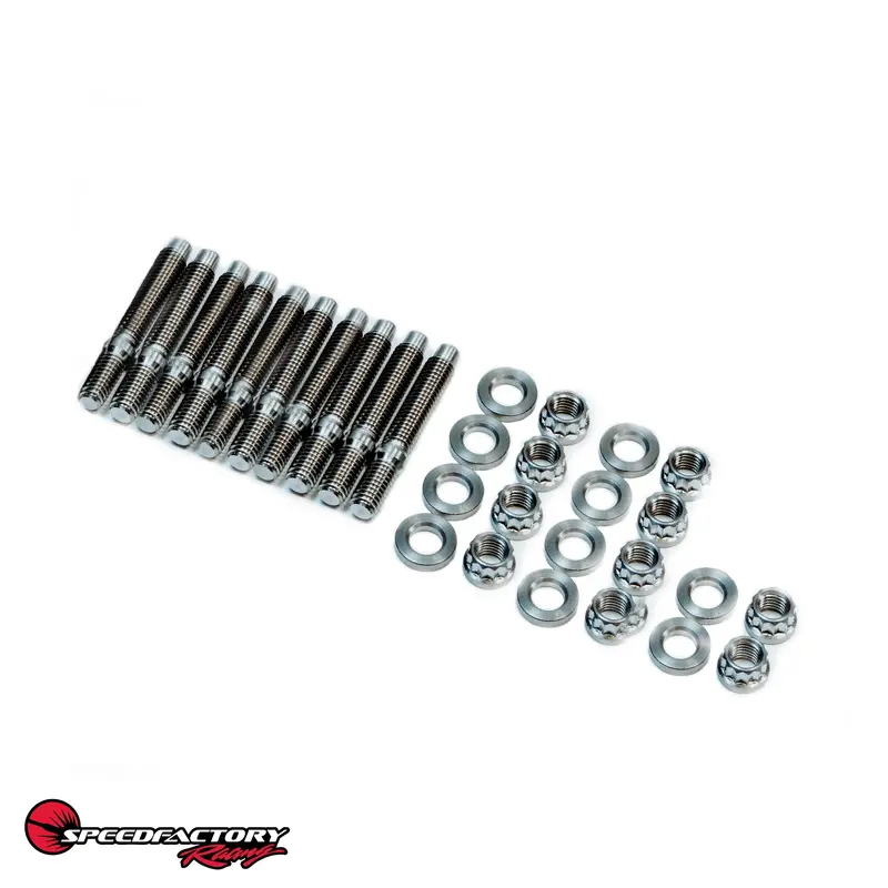 Speedfactory Racing Stainless Steel Intake / Exhaust Manifold Stud Kits 2