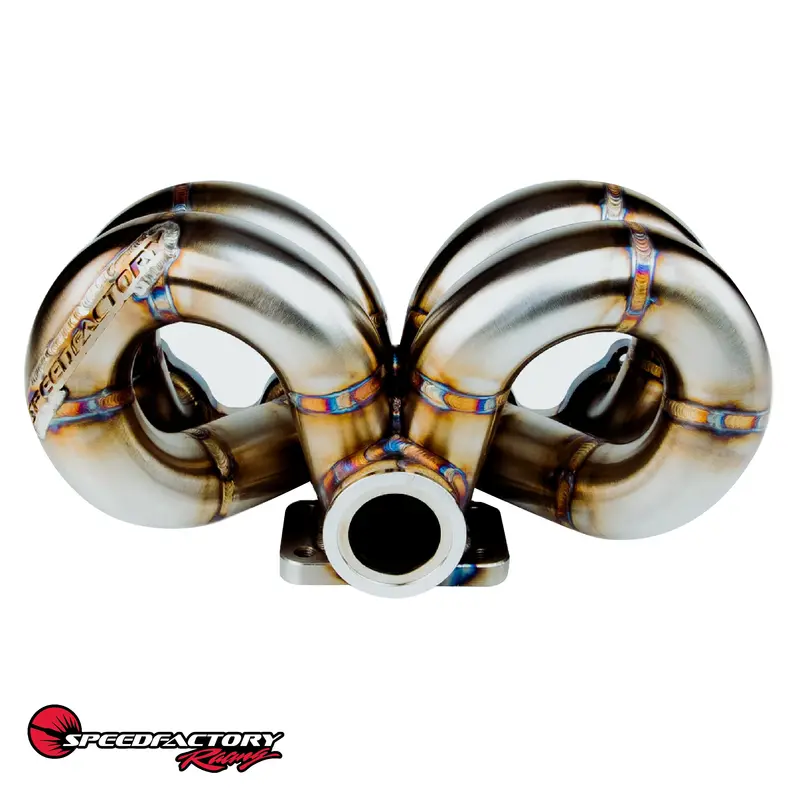 Speedfactory Racing Stainless Steel Ramhorn Turbo Manifold 1