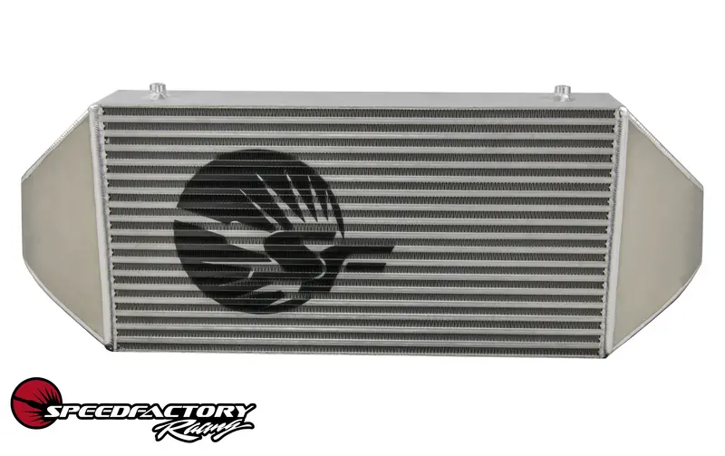 Speedfactory Racing Standard Dual Backdoor Front Mount Intercooler - 3" Inlet / 3" Outlet (600Hp-850Hp) 1