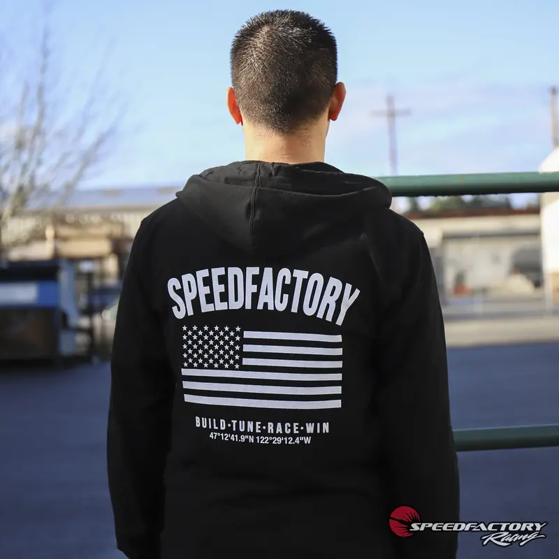 Speedfactory Racing "The Origin" Full Zip Lightweight Hoodie 4