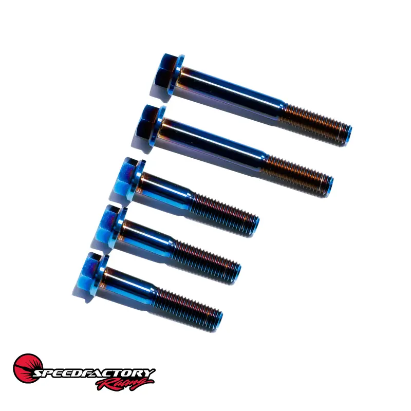 Speedfactory Racing Titanium Shift Arm Housing 5Pc Bolt Kit For B-Series Awd 2