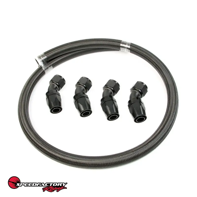 Speedfactory Racing Tucked Radiator -16 An Hose And Fitting Kit For B / D / F / H-Series 1