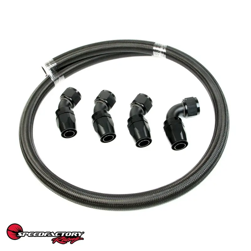 Speedfactory Racing Tucked Radiator -16 An Hose And Fitting Kit For K / J-Series 1