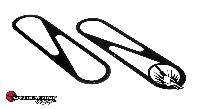 Speedfactory Racing Two Piece Rear Bumper Diffuser 1