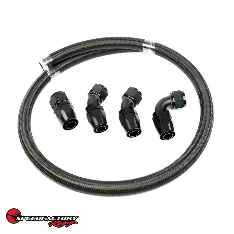 Speedfactory Racing Universal Race Radiator -16 An Hose And Fitting Kit For B / D / F / H / K / J-Series 1